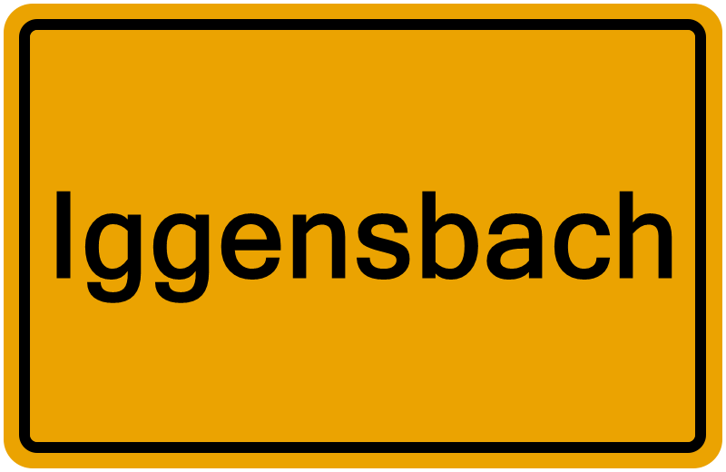 Handelsregisterauszug Iggensbach