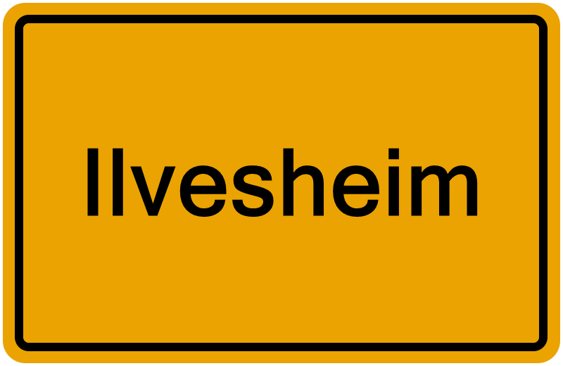 Handelsregisterauszug Ilvesheim