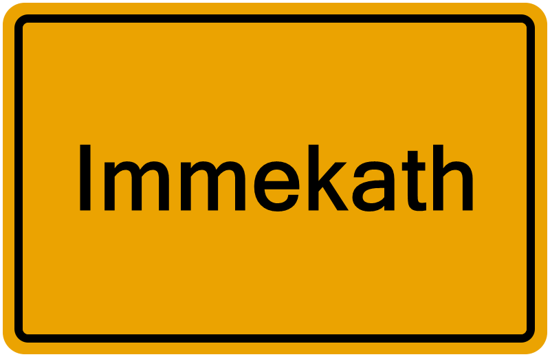 Handelsregisterauszug Immekath