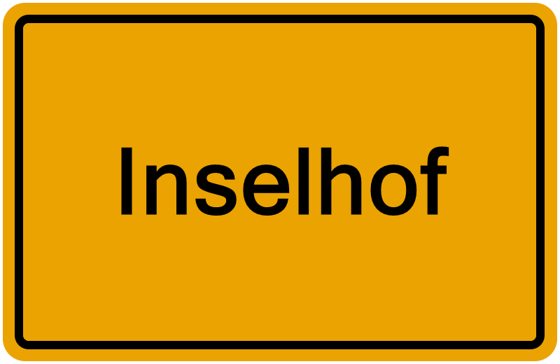 Handelsregisterauszug Inselhof