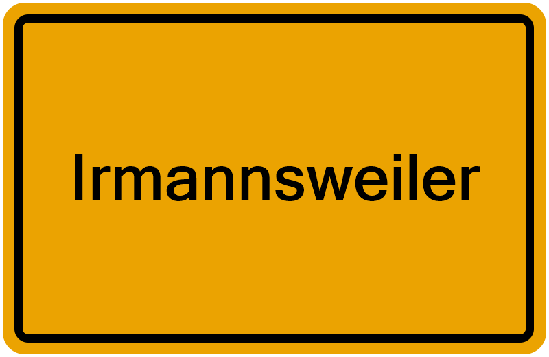 Handelsregisterauszug Irmannsweiler