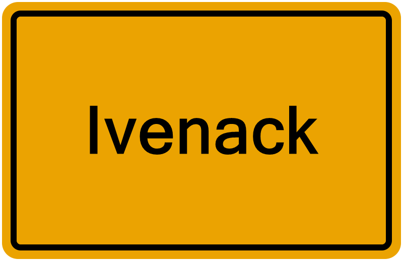 Handelsregisterauszug Ivenack