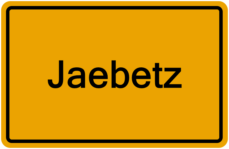 Handelsregisterauszug Jaebetz