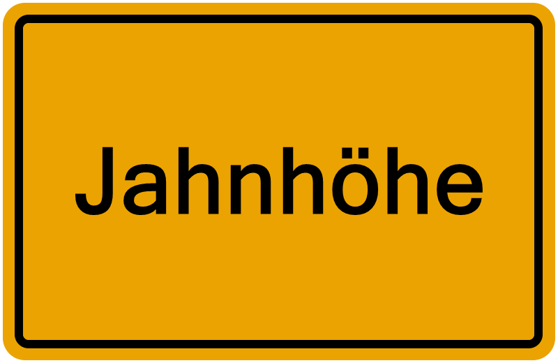 Handelsregisterauszug Jahnhöhe