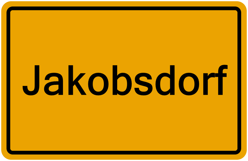Handelsregisterauszug Jakobsdorf
