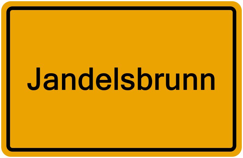 Handelsregisterauszug Jandelsbrunn