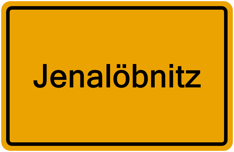 Handelsregisterauszug Jenalöbnitz