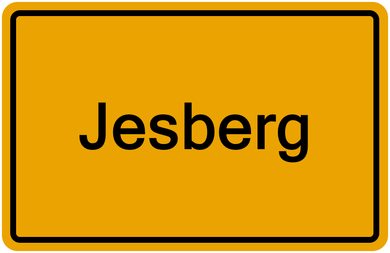 Handelsregisterauszug Jesberg