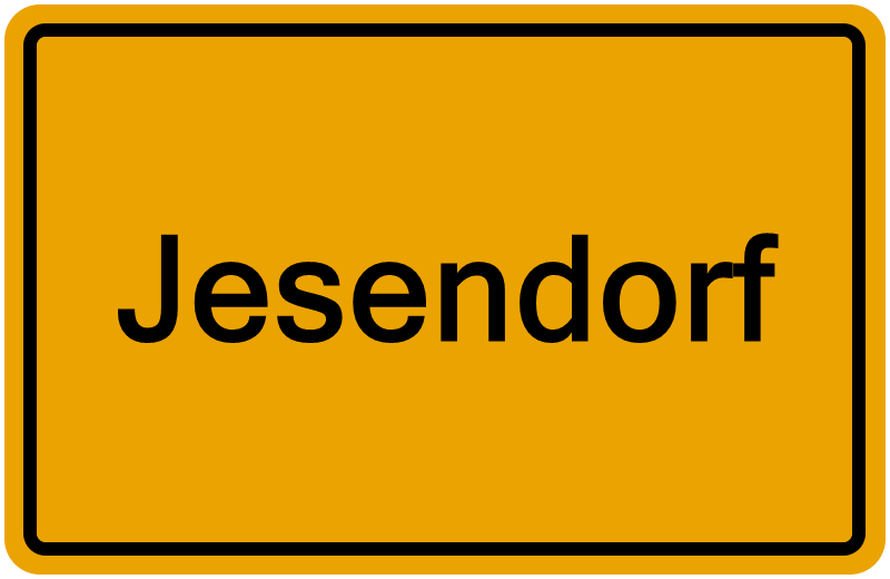 Handelsregisterauszug Jesendorf