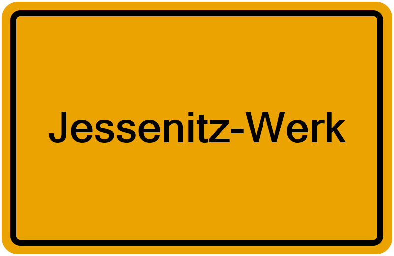 Handelsregisterauszug Jessenitz-Werk