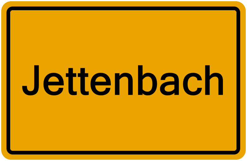 Handelsregisterauszug Jettenbach