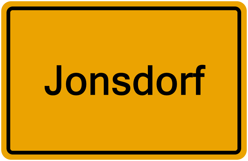 Handelsregisterauszug Jonsdorf