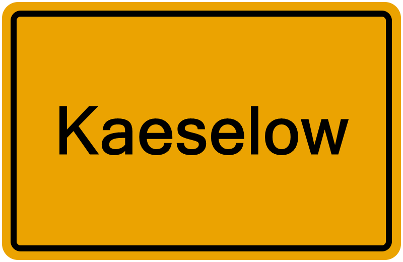 Handelsregisterauszug Kaeselow