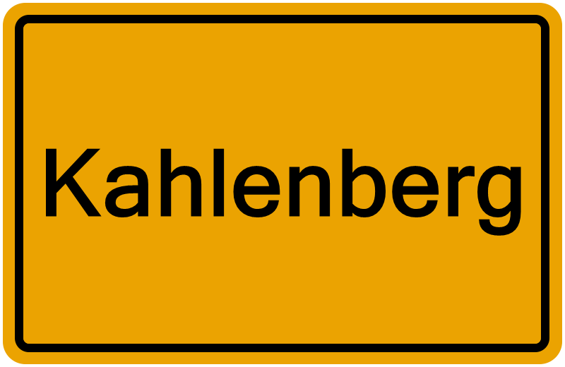 Handelsregisterauszug Kahlenberg