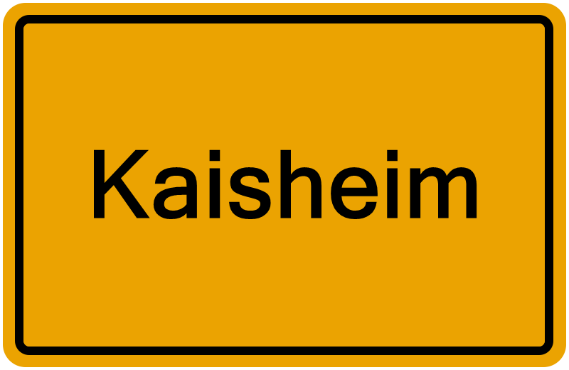 Handelsregisterauszug Kaisheim