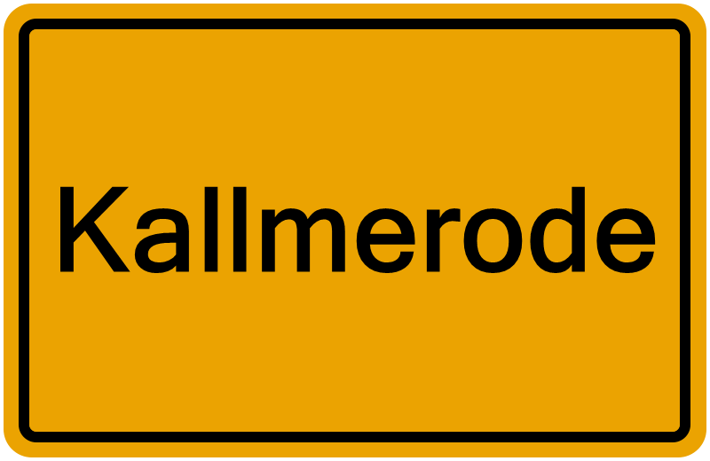 Handelsregisterauszug Kallmerode