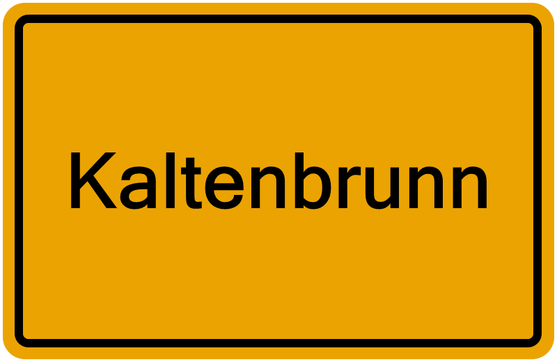 Handelsregisterauszug Kaltenbrunn