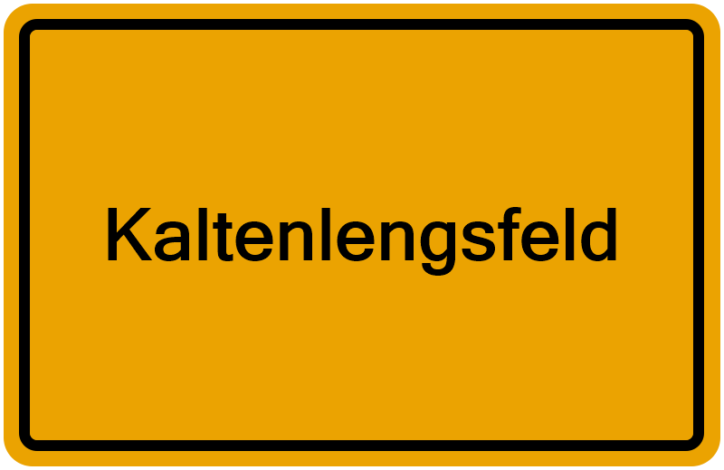 Handelsregisterauszug Kaltenlengsfeld