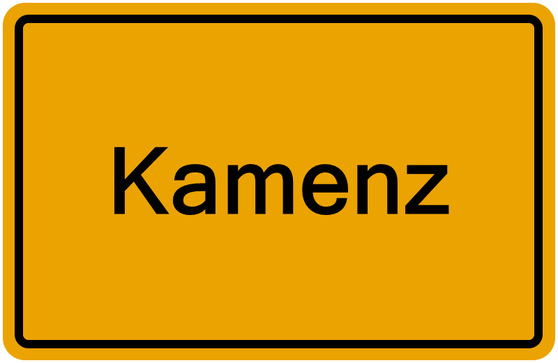 Handelsregisterauszug Kamenz