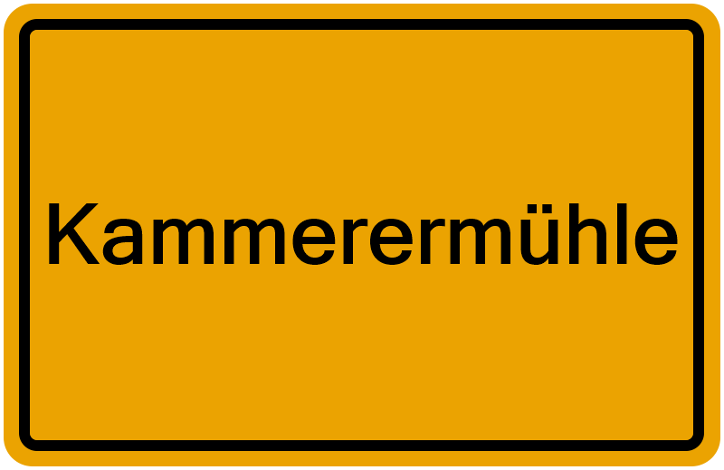 Handelsregisterauszug Kammerermühle