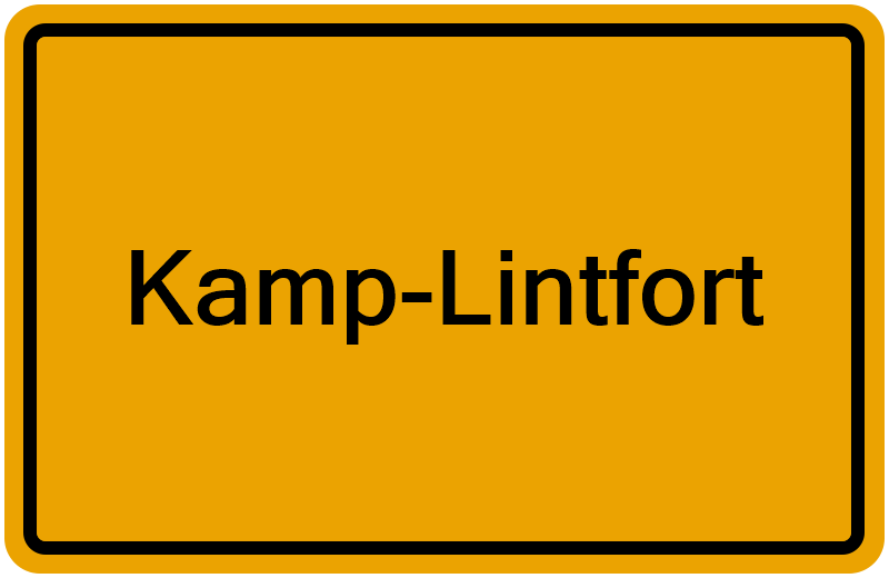 Handelsregisterauszug Kamp-Lintfort
