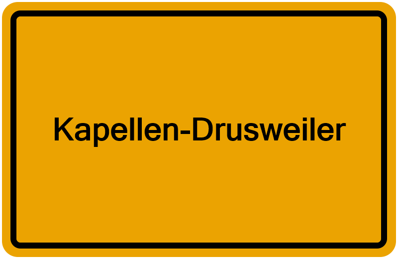 Handelsregisterauszug Kapellen-Drusweiler