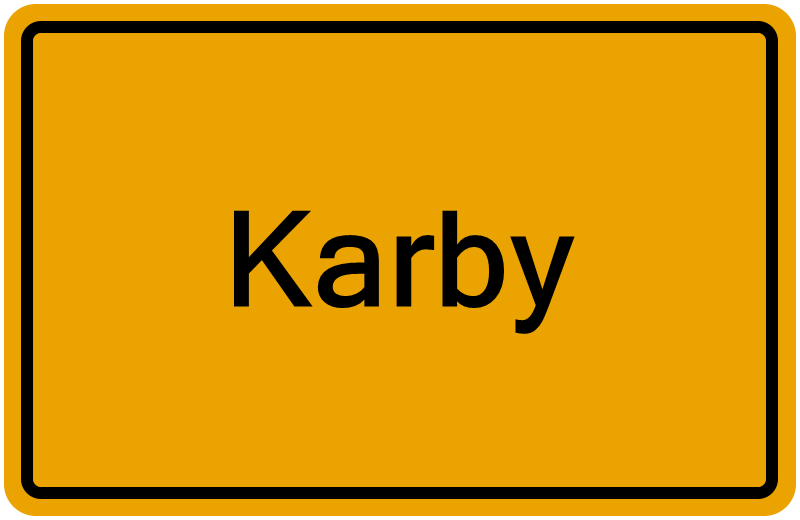 Handelsregisterauszug Karby