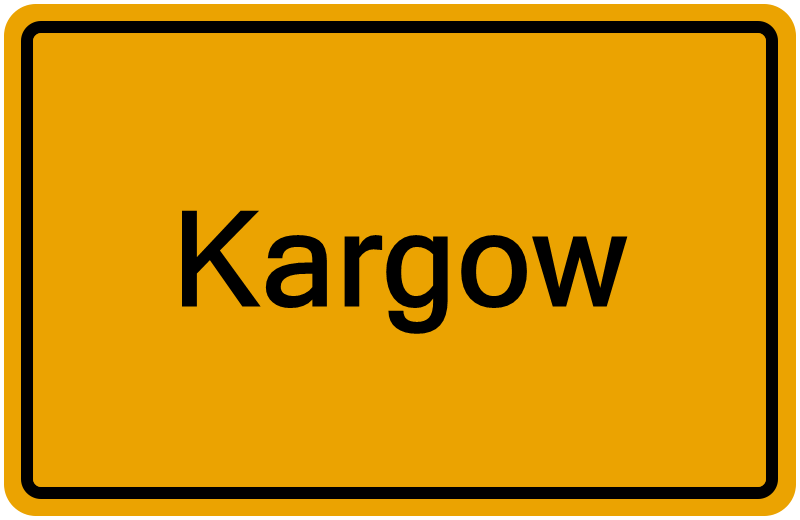 Handelsregisterauszug Kargow