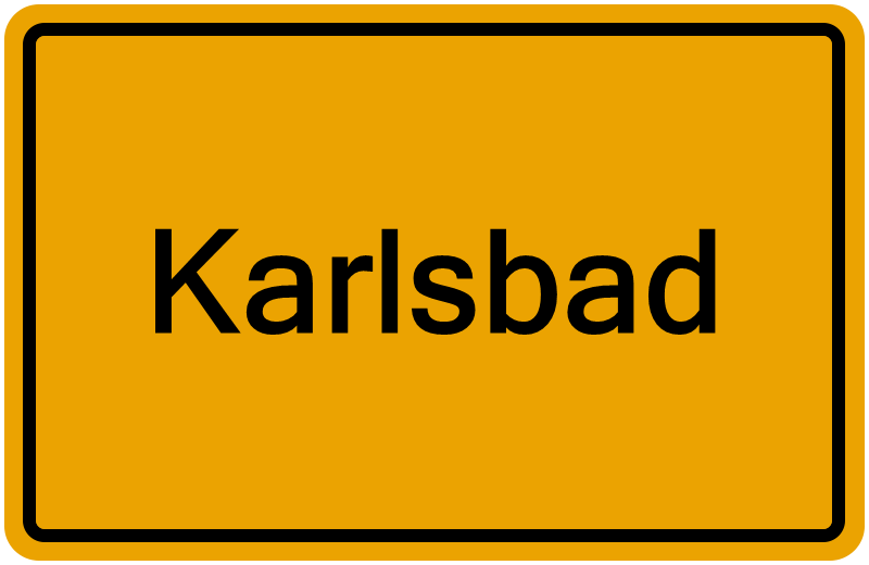 Handelsregisterauszug Karlsbad