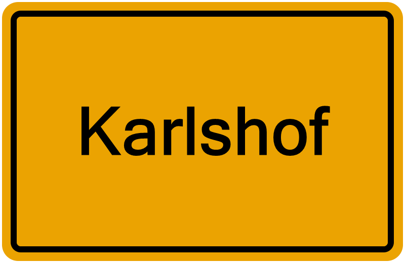 Handelsregisterauszug Karlshof