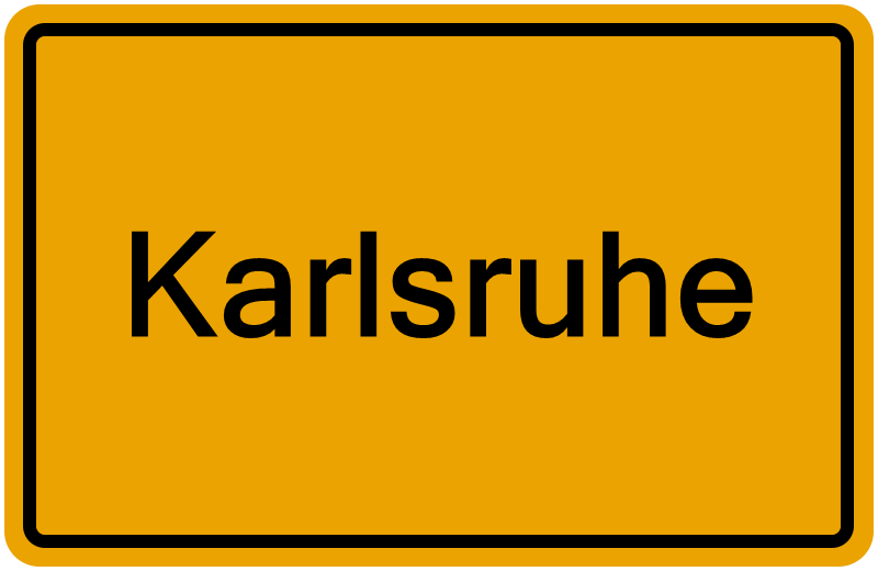 Handelsregisterauszug Karlsruhe