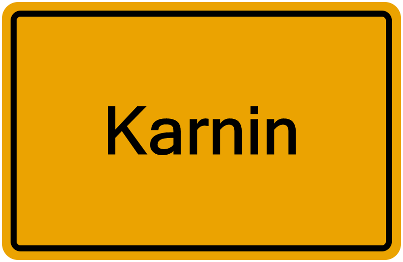 Handelsregisterauszug Karnin