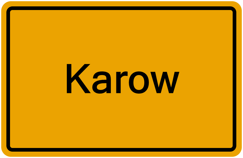 Handelsregisterauszug Karow