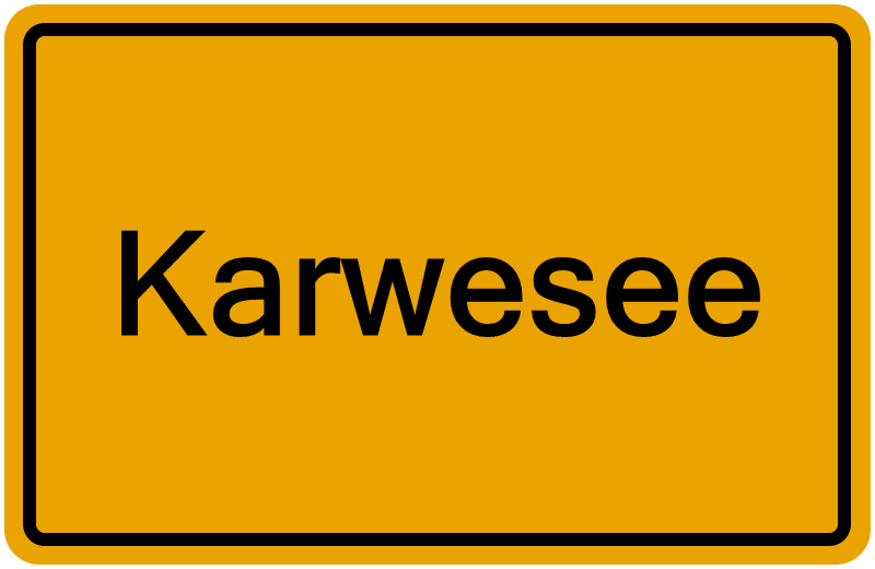 Handelsregisterauszug Karwesee