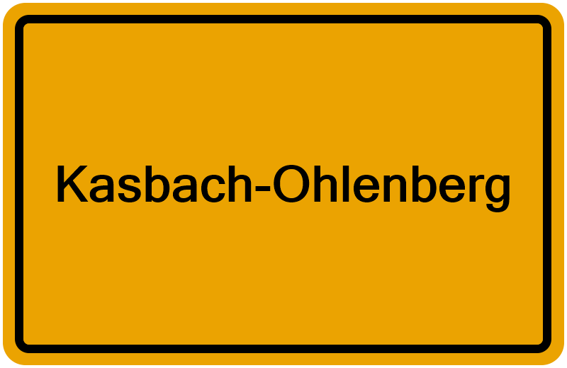 Handelsregisterauszug Kasbach-Ohlenberg
