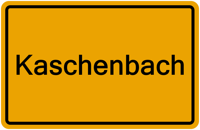 Handelsregisterauszug Kaschenbach