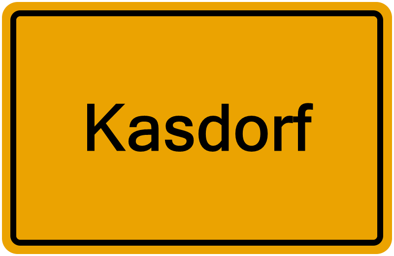 Handelsregisterauszug Kasdorf