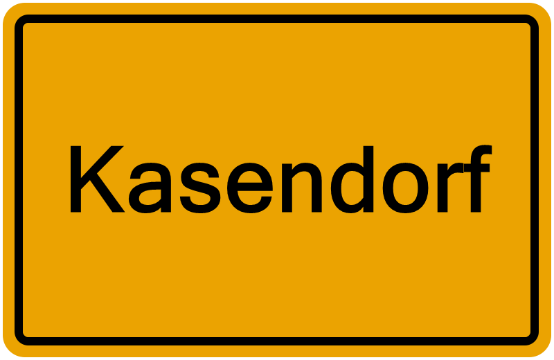 Handelsregisterauszug Kasendorf