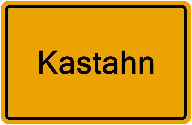 Handelsregisterauszug Kastahn