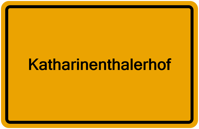 Handelsregisterauszug Katharinenthalerhof