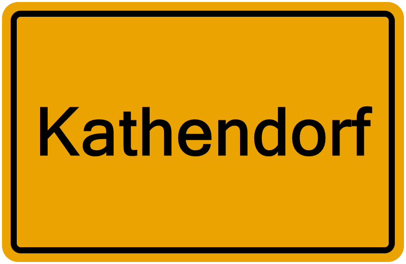 Handelsregisterauszug Kathendorf