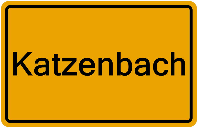Handelsregisterauszug Katzenbach