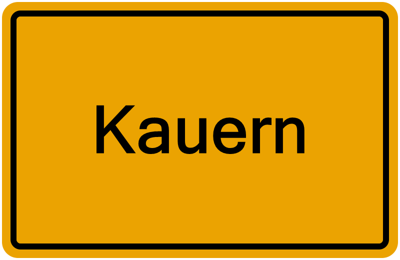 Handelsregisterauszug Kauern