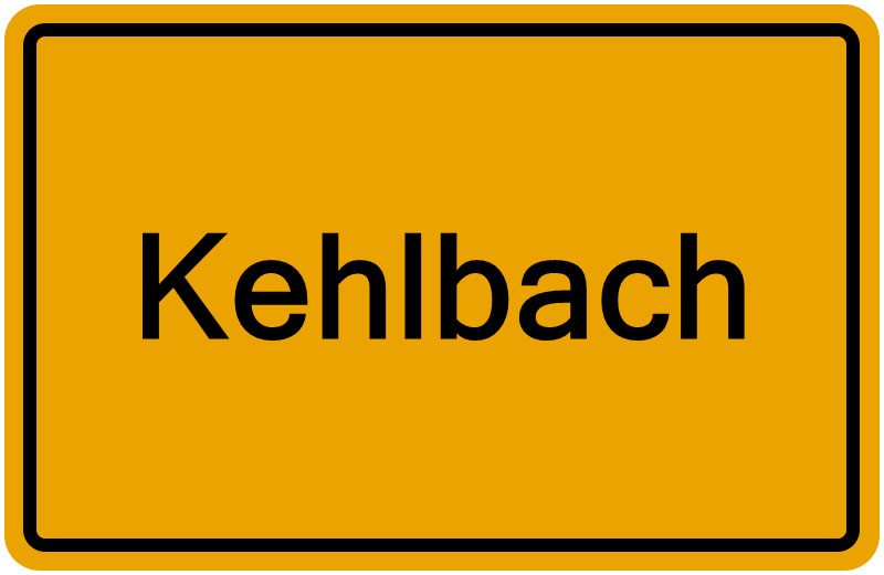 Handelsregisterauszug Kehlbach