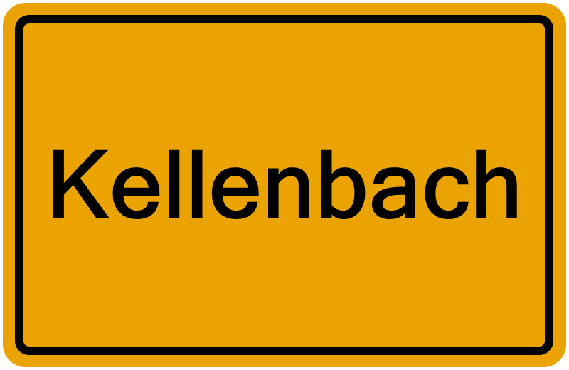 Handelsregisterauszug Kellenbach