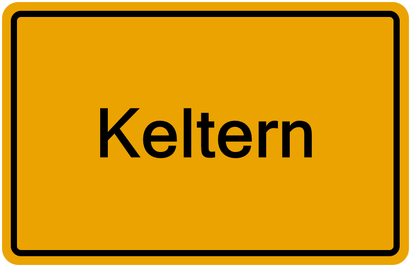 Handelsregisterauszug Keltern