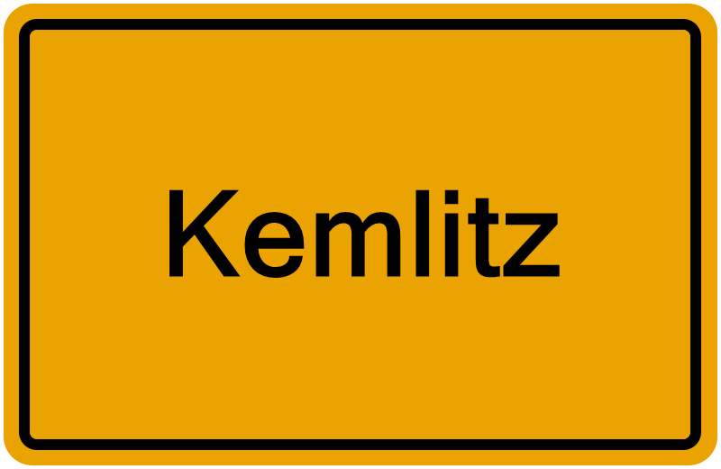 Handelsregisterauszug Kemlitz