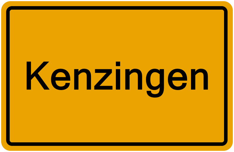 Handelsregisterauszug Kenzingen