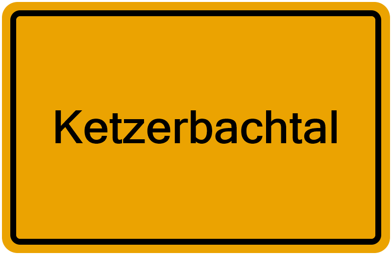 Handelsregisterauszug Ketzerbachtal