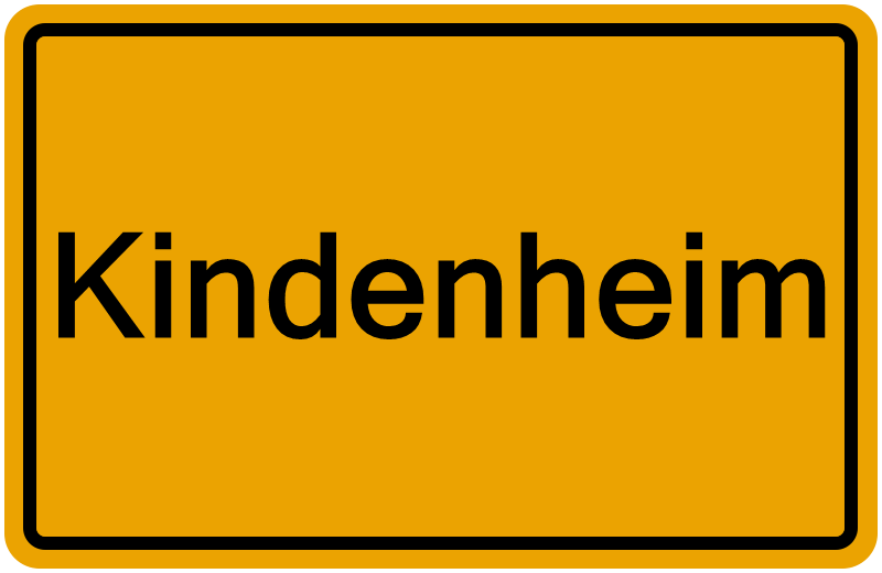 Handelsregisterauszug Kindenheim